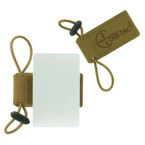 Cole-TAC Cheat Sheet V2, DOPE Card, Universal Fit, Coyote CH2002