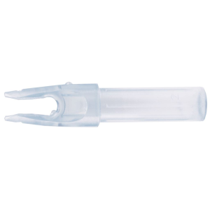 Carbon Express LaunchPad Nocks Clear 244 12 pk 50263