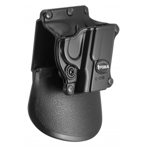 Fobus C21B Passive Retention Compact OWB Black Plastic Paddle Fits 1911 w/o Rail Right Hand