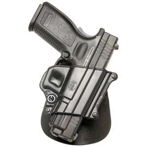 Fobus SP11B Passive Retention Standard OWB Black Plastic Paddle Fits Sprgfld XD\t XD-M/HS 2000 9\t 40\t 357 Right Hand