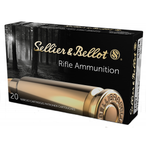 SELLIER & Bellot Sb757c Rifle 7x57mm Mauser 173 Gr Soft Point Cut Through Edge 20 Per Box/ 20 Case