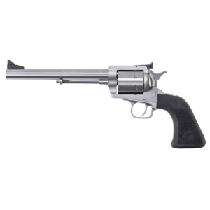 MAGNUM Research Bfr, Single Action, Revolver, Large Frame, 44 Magnum, 7.5 In Barrel, Stainless Steel, Silver, Rubber Grips, Fixed Front And Lpa Rear Adjustable Sights, 6 Rounds Bfr44mag7-6