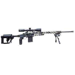 Howa HCRA72507KUMDT M1500 APC Chassis 6.5 Creedmoor 24 in Heavy Barrel 10+1 (3), Kuiu Camo, Luth-AR MBA-4 Stock with Aluminum Chassis, 4-16x50 Scope, Bipod 2 Grips - Howa