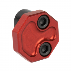 Phase 5 Weapon Systems Oversized Mag Release OMR-RED, Red Finish OMR-RED