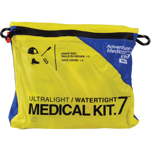 Adventure Medical Kits 01250291 Ultralight / Watertight #7 Medical Kit First Aid Watertight Yellow Nylon
