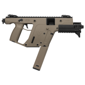 Kriss USA KV90PFD30 Vector SDP Enhanced G2 9mm Luger 40+1 6.50 in Black Nitride Threaded Barrel, FDE Picatinny Rail Top & Bottom, MK5M Modular Rail, Pistol