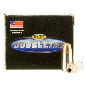 DoubleTap Ammunition 9MM165EQ Home Defense 9mm Luger +P 165 gr Jacket Hollow Point 20 Per Box/ 50 Cs