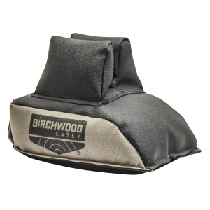 Birchwood Casey URBF Universal Rear Bag Prefilled Tan Polyester Black Leather Top