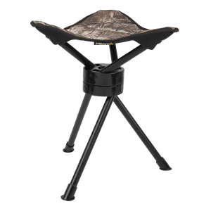 Vanish 5913 Swivel Tripod Stool Realtree Edge Steel - Allen