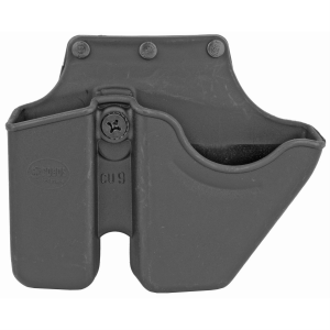Fobus CU9BH Combo Pouch -2 9mm Luger Polymer Black Belt Clip