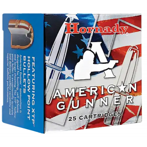 HORNADY 90504 American Gunner 357 Mag 125 Gr HORNADY Xtp Hollow Point 25 Per Box/ 10 Cs