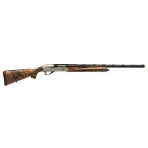 Retay USA Masai Mara Upland Inertia Plus 20 Gauge 28 in 4+1 3 in Satin Nickel Cerakote Turkish Walnut Right Hand