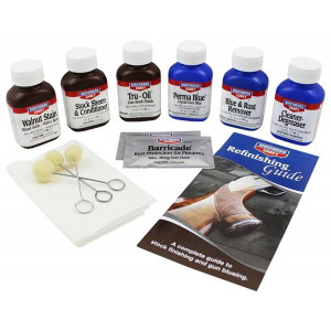 Birchwood Casey 20001 Deluxe Perma Blue & Tru-Oil Gun Stock Finishing Kit