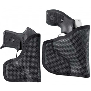 DeSantis Gunhide N38BJP6Z0 Nemesis Pocket Black Rubberized Fabric Fits Colt Mustang/Pony/Pocketlite Right Hand
