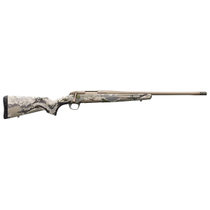 Browning 035559298 X-Bolt Speed SR 7mm PRC 3+1 20 in Smoked Bronze Cerakote Steel Fluted Sporter Barrel/Ovix Camo Fixed w/Textured Grip Panels Stock - Browning