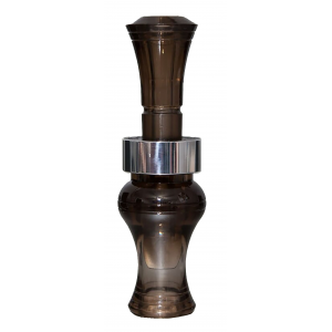 Echo Calls 77750 Timber Double Reed Mallard Sounds Attracts Ducks Smoke Gray Polycarbonate
