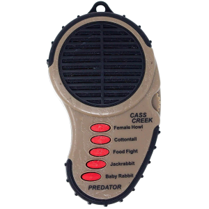 Cass Creek 010 Ergo Electronic Predator Electronic Call Cottontail/Jackrabbit Sounds Attracts Predators Camo Plastic