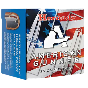 HORNADY 90904 American Gunner 45acp 185gr HORNADY Xtp Hollow Point 20 Per Box/10 Case, Centerfire Handgun Ammo