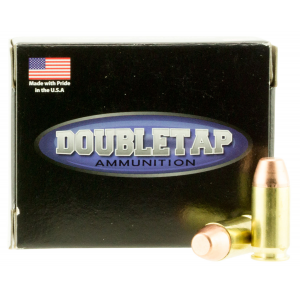 DOUBLETAP Ammunition 45a230fp Hunter 45 Acp 230 Gr Full Metal Jacket Flat Point 20 Per Box/ 50 Cs