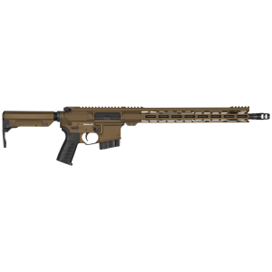 CMMG 60A10B5-MB Resolute MK4 6mm ARC 16.10in 10+1 Midnight Bronze Cerakote Rec Black Nitride Barrel CMMG No Brace Black Polymer Grip Right Hand - Cmmg