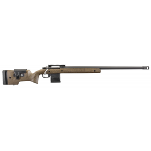 Ruger 57123 Hawkeye Long Range Target 308 Win 10+1 26in MB Matte Black Black Speckled Brown Laminate Stock Right Hand (Full Size)