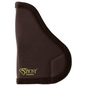 Sticky Holsters MD4 MD-4 Black/Green Latex Free Rubber Fits Med Semi-Auto Ambidextrous
