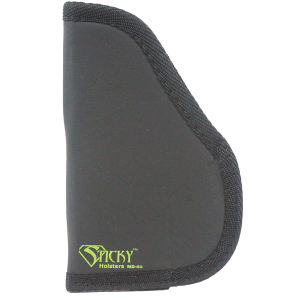 Sticky Holsters MD4GEN1 MD-4 Black/Green Latex Free Rubber Fits Small/Med Semi-Auto Ambidextrous