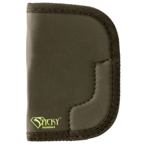 Sticky Holsters MD6 MD-6 Black/Green Latex Free Rubber Fits Ruger SP101 Ambidextrous
