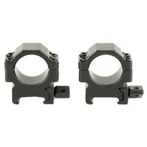 Leapers, Inc. - UTG Pro Max Strength, Rings, Fits Picatinny, 1 in Low, 2 pieces, Black Finish RG2W1104 - Leapers