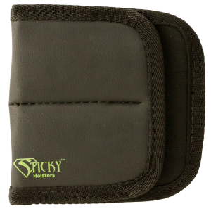 Sticky Holsters DSMP Dual Mag Pouch Double Black/Green Latex Free Rubber