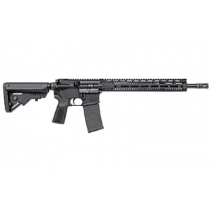 WATCHTOWER Firearms 15M, Semi-auto Rifle, AR, 556 NATO, 14.5 in Barrel with Pinned Silencer Co ASR Muzzle Device (16 in OAL), Anodized Finish, Black, Mid Length Gas System, 13.7 in Free Float M-LOK Ha - Watchtower Firearms