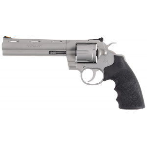 Colt Mfg PYTHONSM6RTS Python 357 Mag 6 Shot, 6 Recessed Target/Vent Rib