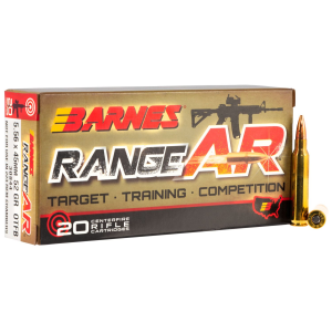 Barnes RangeAR Ammunition 5.56 NATO | 30844 - Barnes