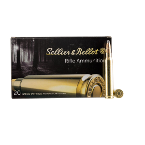 Sellier & Bellot SB300B 300WinMag 180gr Soft Point Cut Through Edge 20 Per Box/20 Case Centerfire, Rifle Ammunition