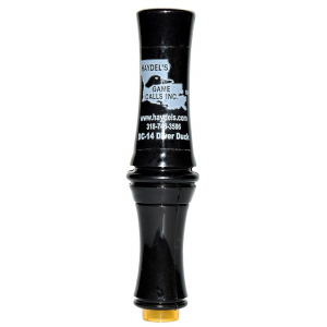 Haydel's Game Calls DC14 Diver Duck Open Call Attracts Ducks Black Acrylic