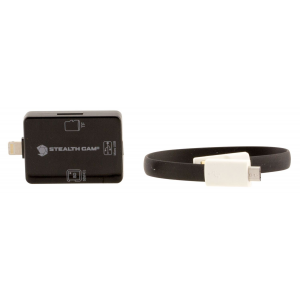 Stealth Cam STCSDCRIOS Memory Card Reader View Photos/Videos Black Compatible w/ iOS