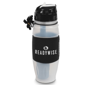 ReadyWise RW08000 Water Filtration Bottle 28 oz BPA-free Low Density Polyethylene
