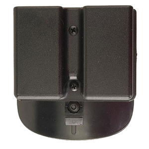 Uncle Mike's 51362 Kydex Double Mag Case Double Black Kydex Paddle Belts 1.75 in Wide