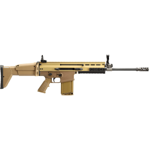 FN 986412 SCAR 17s NRCH 7.62x51mm NATO 16.25in Barrel 10+1, Flat Dark Earth Anodized Receiver, Flat Dark Earth Telescoping Side-Folding Stock With Adjustable Cheekpiece, Optics Ready