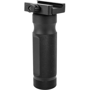 Aim Sports PJTMG Tactical Medium Vertical Foregrip Made of Aluminum With Black Anodized Aggressive Textured Finish Picatinny/Weaver Rail - Aim Sports