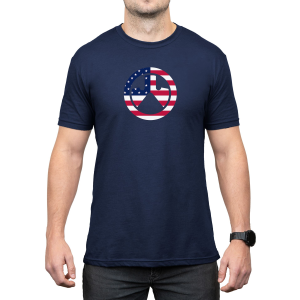 Magpul MAG1281410S Independence Icon Navy Cotton/Polyester Short Sleeve Small Graphic T Shirt - Magpul