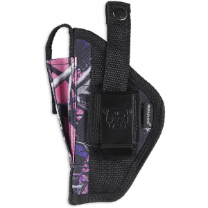 Bulldog FSN3MDG Extreme OWB Muddy Girl Camo Nylon Belt Loop/Clip Fits Taurus Millennium Fits 2.50-3.75 in Barrel Ambidextrous