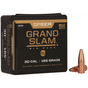 Speer 2038 Grand Slam 30 Cal .308 165 gr Soft Point 50 Per Box/ 5 Case