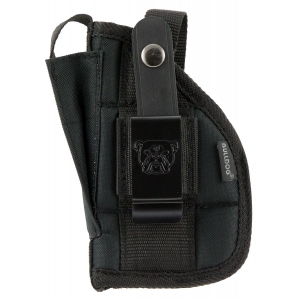 Bulldog FSN19C Extreme Belt Black Nylon Belt Loop/Clip Fits Ruger LC9 Fits 2.50-3.75 in Barrel Ambidextrous