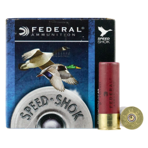Federal WF1421 Speed-Shok 12 Gauge 3 in 1 1/4 oz 1 Shot 25 Per Box/ 10 Cs