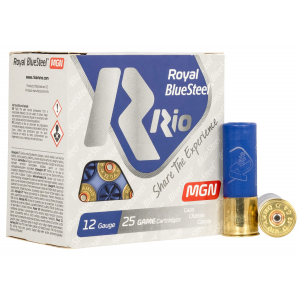  Ammunition RBSM402 Royal BlueSteel Magnum 12 Gauge 3 In 1 3/8 Oz 2 Shot 25 Per Box/ 10 Case Ammo