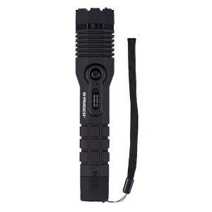 Sabre RUS5000SF Ruger Tactical Stun Gun/Flashlight Black Aluminum 1.46 uC Pain Rating
