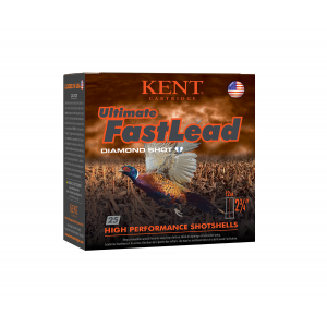 KENT Cartridge K122ufl3675 Ultimate Fast Lead 12 Gauge 2.75 In 1 1/4 Oz 7.5 Shot 25 Per Box/ 10 Cs