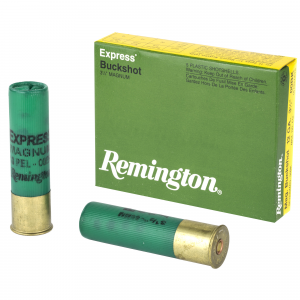 REMINGTON Express Magnum Buckshot 12 Gauge Shotshells | 1235b00