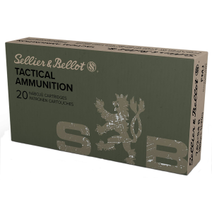 SELLIER & Bellot Sb76254ra 7.62x54mmr 180gr Full Metal Jacket 20 Per Box/20 Case Centerfire, Rifle Ammunition